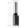 CMT Key Router Bit with Bottom Cutter D16 S12 I35 L90