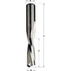 CMT Spiralfräs massiv negativ Downcut Z2