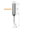 CMT Centrumtappborr L57,5 RH HWsolid X-TREME m spets+förskär