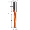 CMT S10x30 L77 HW m spets+förskär 4-flute