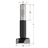 CMT Beslagsborr HW X-TREME, Z=2+V2 L70 S=10x26