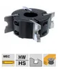 Frezite Profile Cutter for Grooved Sheet Steel 8-10 mm Ø122 x 60 x Ø40 Z=4 MEC