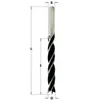 CMT Spiralborr centrumspets HS RH