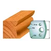 CMT Profile Steel UNI SP 40x4 No. 046,  1 pair