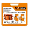 CMT Ställbar regel & trallfräs D139 d30 Z2+2 5500~9400RPM