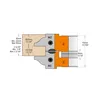 CMT Profil & Kontraprofilfräs D132 d30 Z2+2