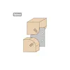 CMT Cutter for 694,004 R12, 18 DIM 45x34,5x2