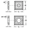 CMT insert 12x12x1.5 K1920 Z4