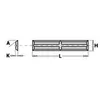 CMT turning insert for notch milling