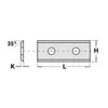 CMT insert HM 24.7 x 12 x 1.5 Z2 (35°)