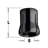 CMT Collet with nut D8 L14 mm for Casls/Freud hand router