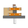 CMT Tapp- och slitsverktygssats HW Ø75x44,5, S=12,0,  Z=2 MAN, T1=9,5-15,8