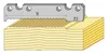 Profile 91015, round pan, wavy