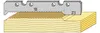 Profil 91313 faspanel, vågad