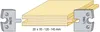 Profile steel 94670 HSS Not 6.4mm