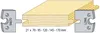 Profile steel 94670 HSS Not 6.4mm