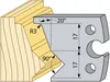 Combination Steel Chamfer 20°+90°