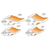 CMT Frisfräs med kullager S12 D89 I19-25,4 L78,1 (Profil B)