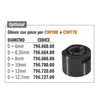 CMT7E Handöverfräs 2400w-230v 8/12mm