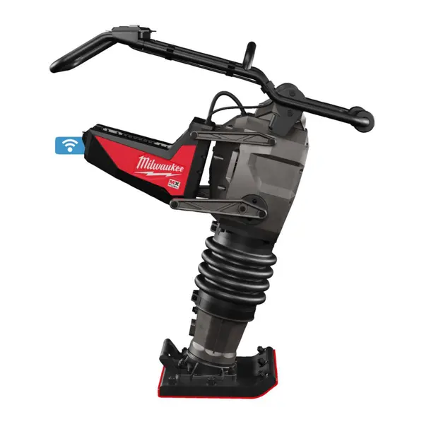 Milwaukee MX FUEL batteridriven markvibrator stamper för kraftfull kompaktering vid mark- och anläggningsarbete