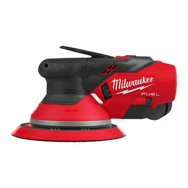 Milwaukee M12 FUEL excenterslip batteridriven slipmaskin för professionell slipning av trä och ytfinish