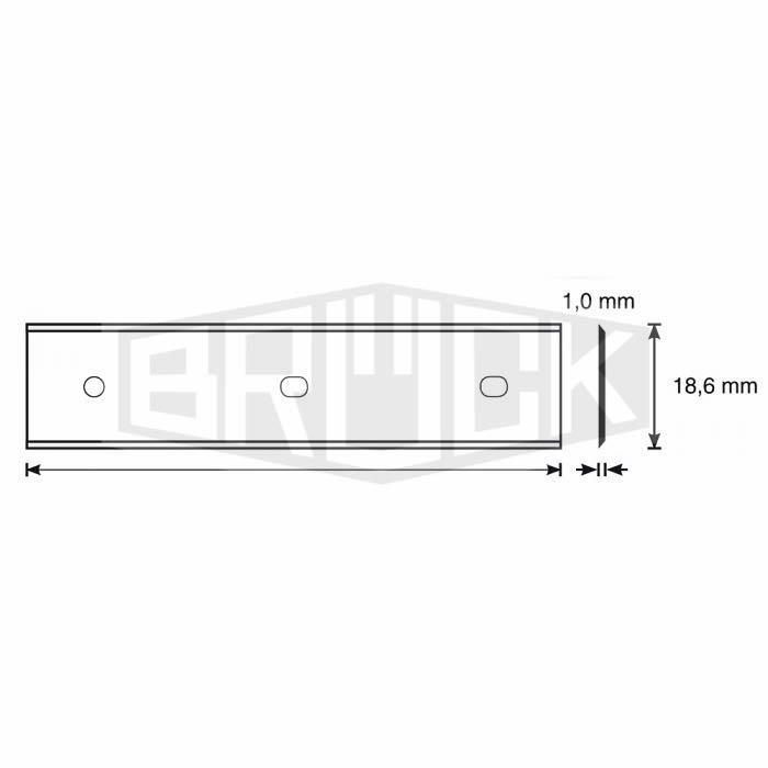 Vändskär 510mm till Felder & Format 4 kobolt