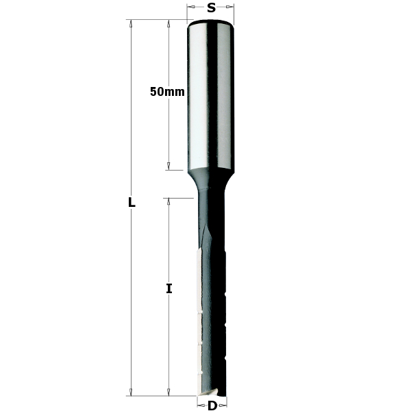 CMT Långhålsborr D7 L110 S13x50 LH