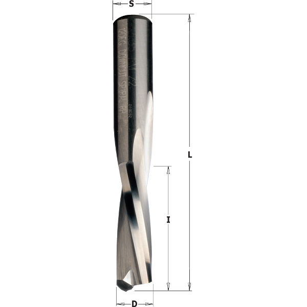 CMT Spiral massiv negativ D8 S8 I42 L90 Downcut Z2