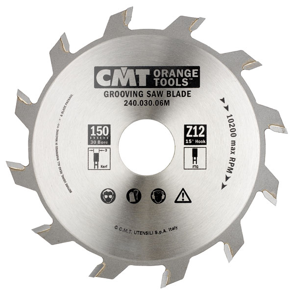 CMT Notklinga rak D150 Z12 d30 K4,0