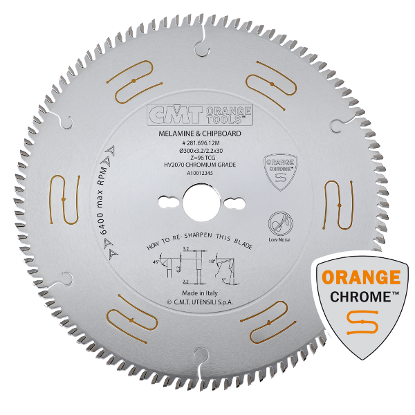 CMT Sågklinga D250 Z80 d30 CHROME K3,2