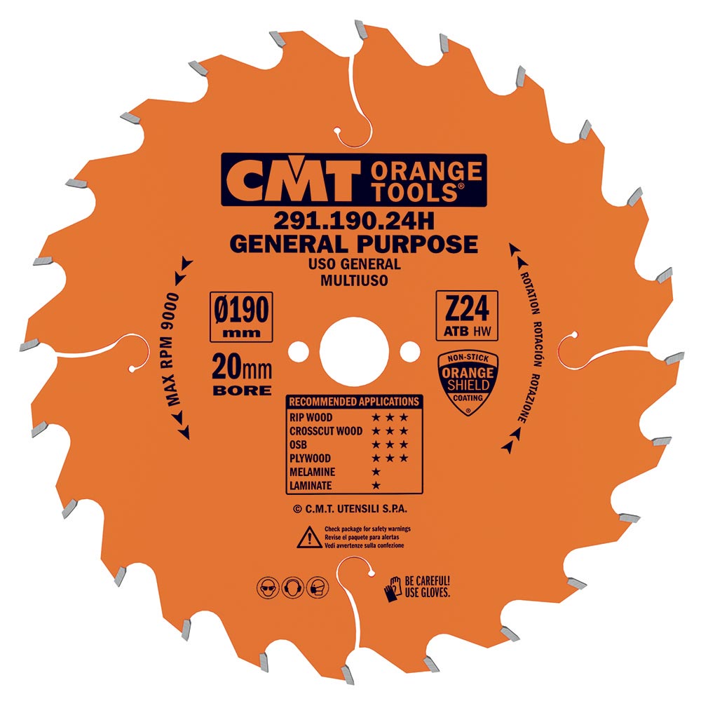 CMT Universalklinga D190 Z24 d20 K2,6