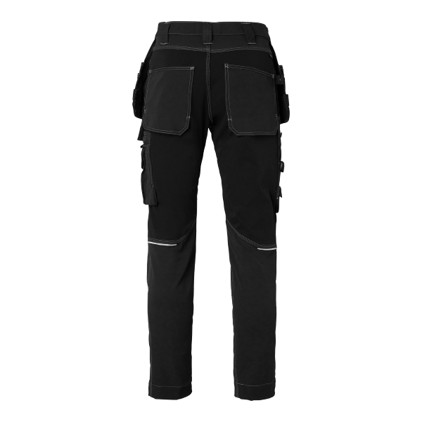 306 Craftsmen Trousers Stretch Svart