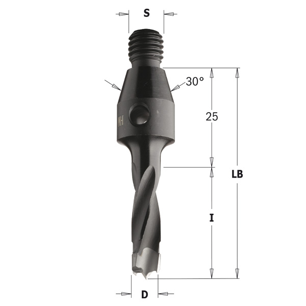 CMT Centrumborr D8 SM10 RH I30 LB55