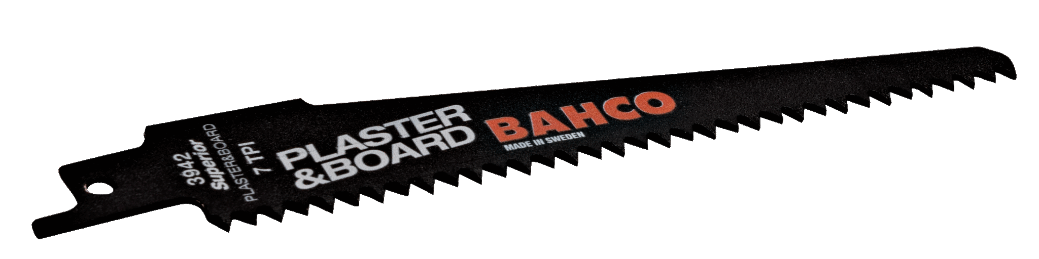 Bahco Sandflex® tigersågblad för gips och trä, 7 tdr/tum - 228 mm - 2 st/förpackning