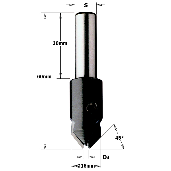 CMT Försänkare D5 S10x30 RH