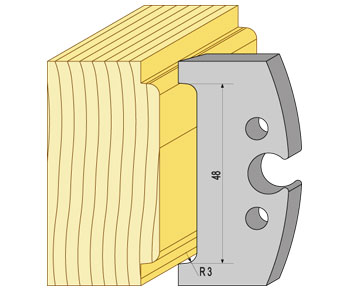 Profil Avrundning B60 R3 HSS