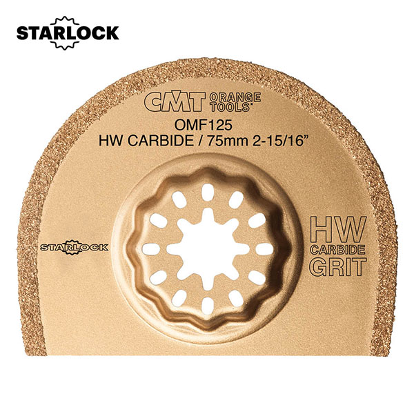 CMT 75mm Carbide Grit Radial Saw Blade, STARLOCK