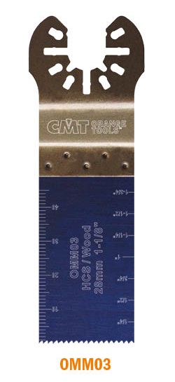 CMT Multiblad HCS, CMT OMM03, 50-Pack Trä,  28x48 mm, 18 TPI