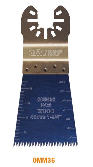 CMT Multiblad HCS, CMT OMM36, 5-pack Trä,  45x50 mm, 14 TPI