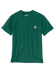 CARHARTT® K87 Pocket S/S T-Shirt, North Woods Heather