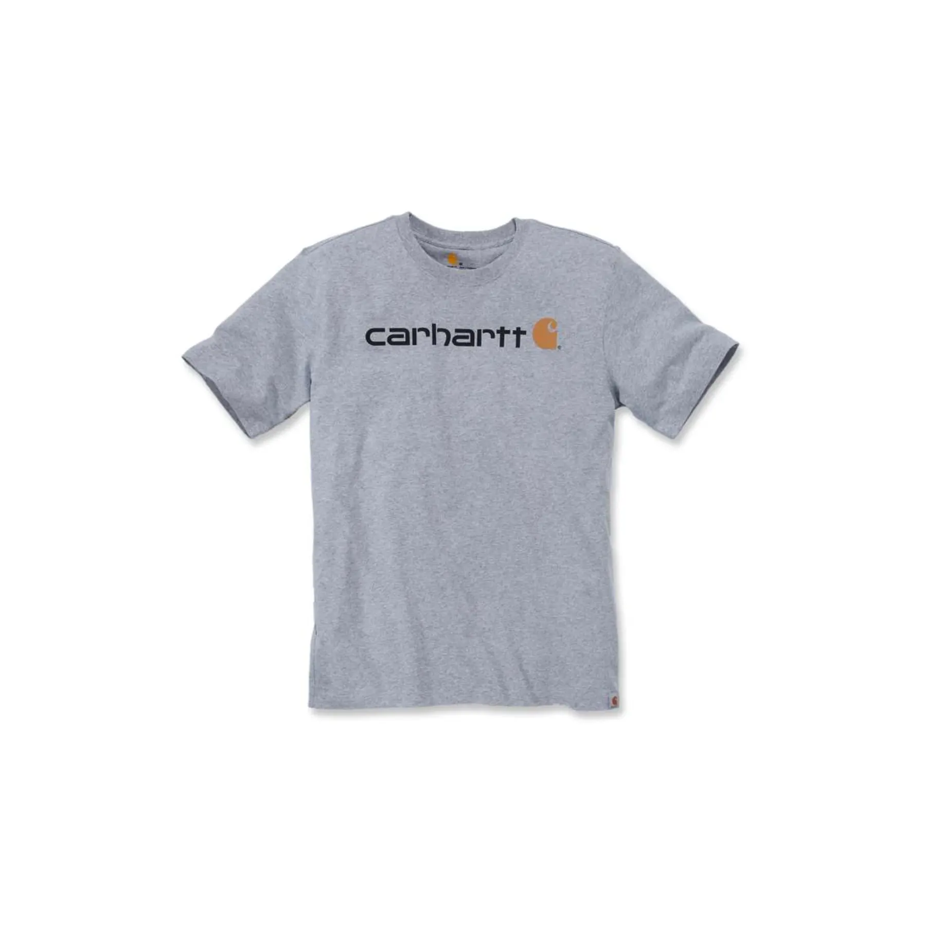 CARHARTT® Core Logo T-Shirt S/S, Heather Grey