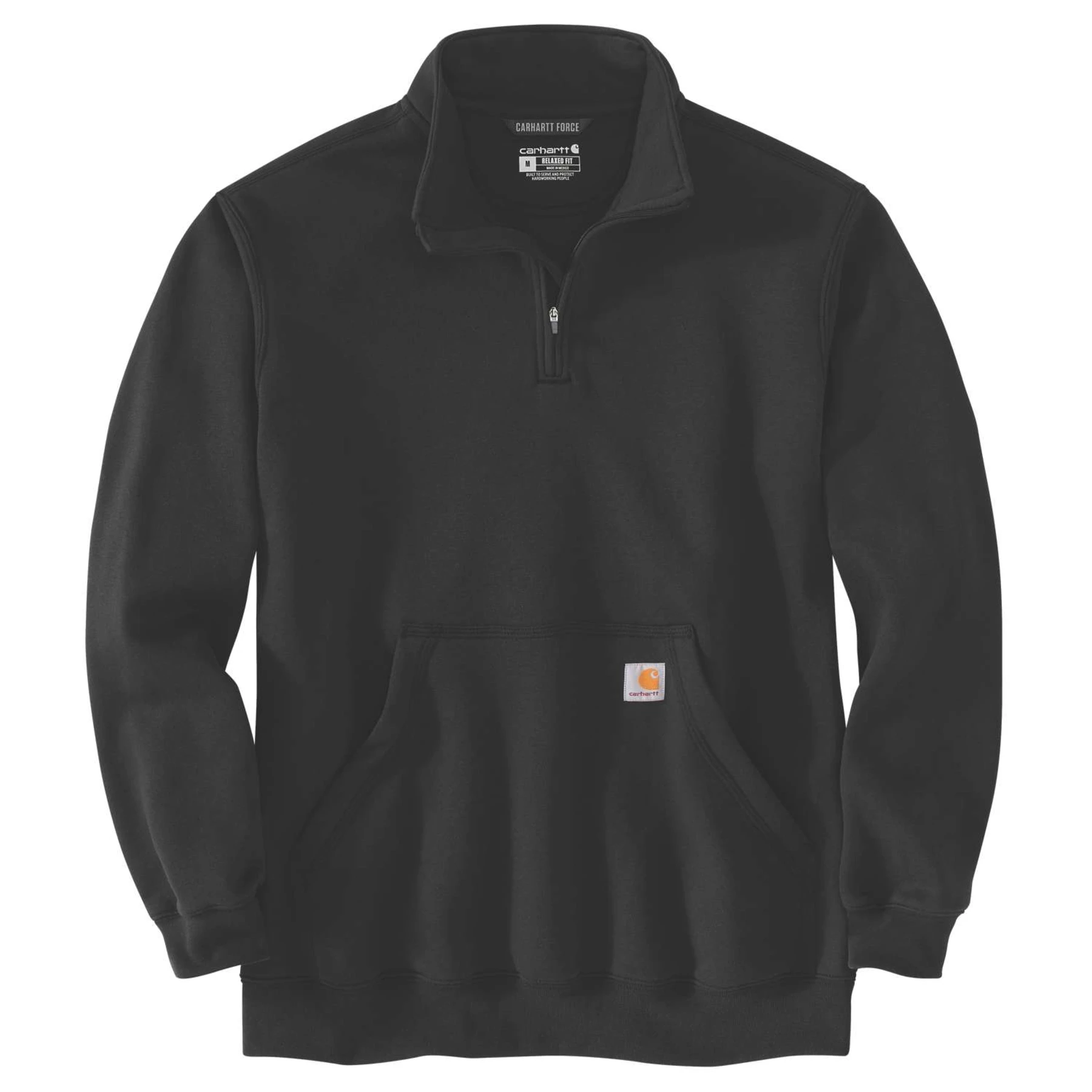 CARHARTT® Quarter-Zip Sweatshirt, Black