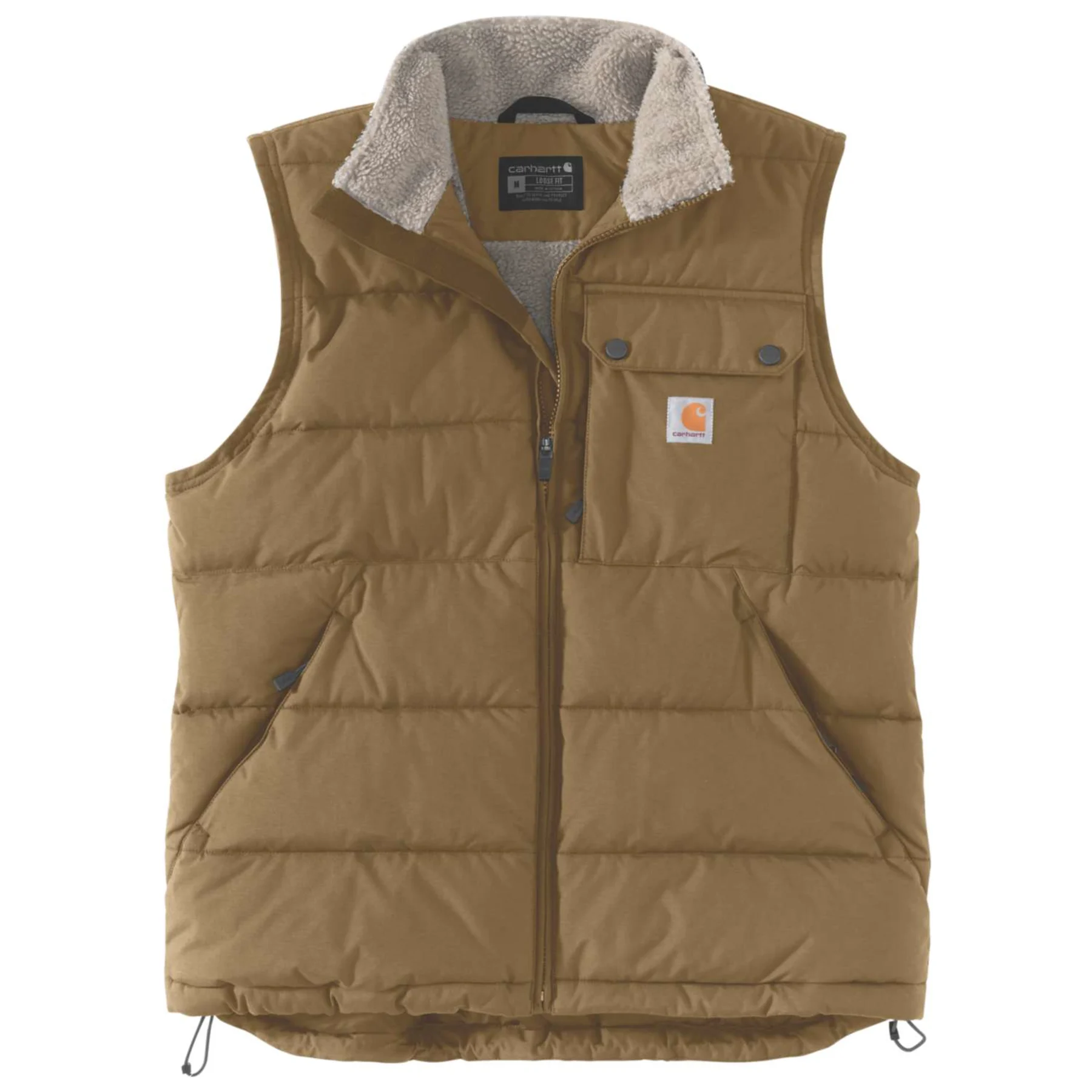 CARHARTT® Loose Fit Midweight Insulated Vest, Oak Brown