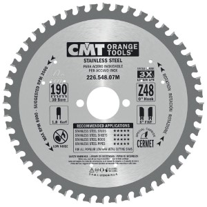 CMT Dry Cut sågklinga D190 Z48 d30 K1,8, 2/7/42