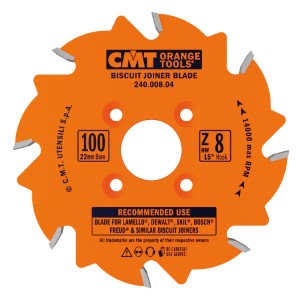 CMT Notklinga kexfräs.D100 Z8 d22 K3,96