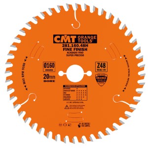 CMT Handsågklinga HW  (10EA10) 160x2,2/1,6x20 Z48, 2/6/32, TF ljuddämp.