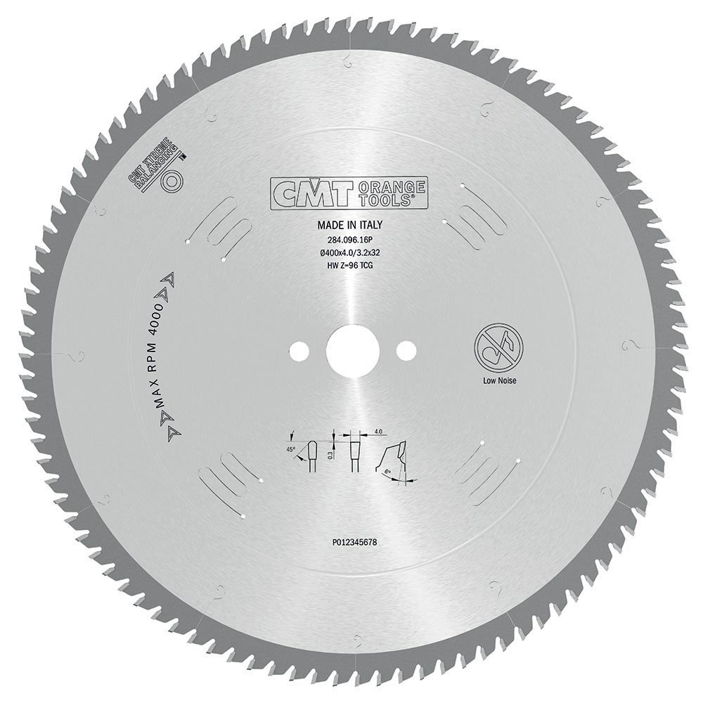 CMT Klinga alu,plast D400 Z96 d32 K3,8