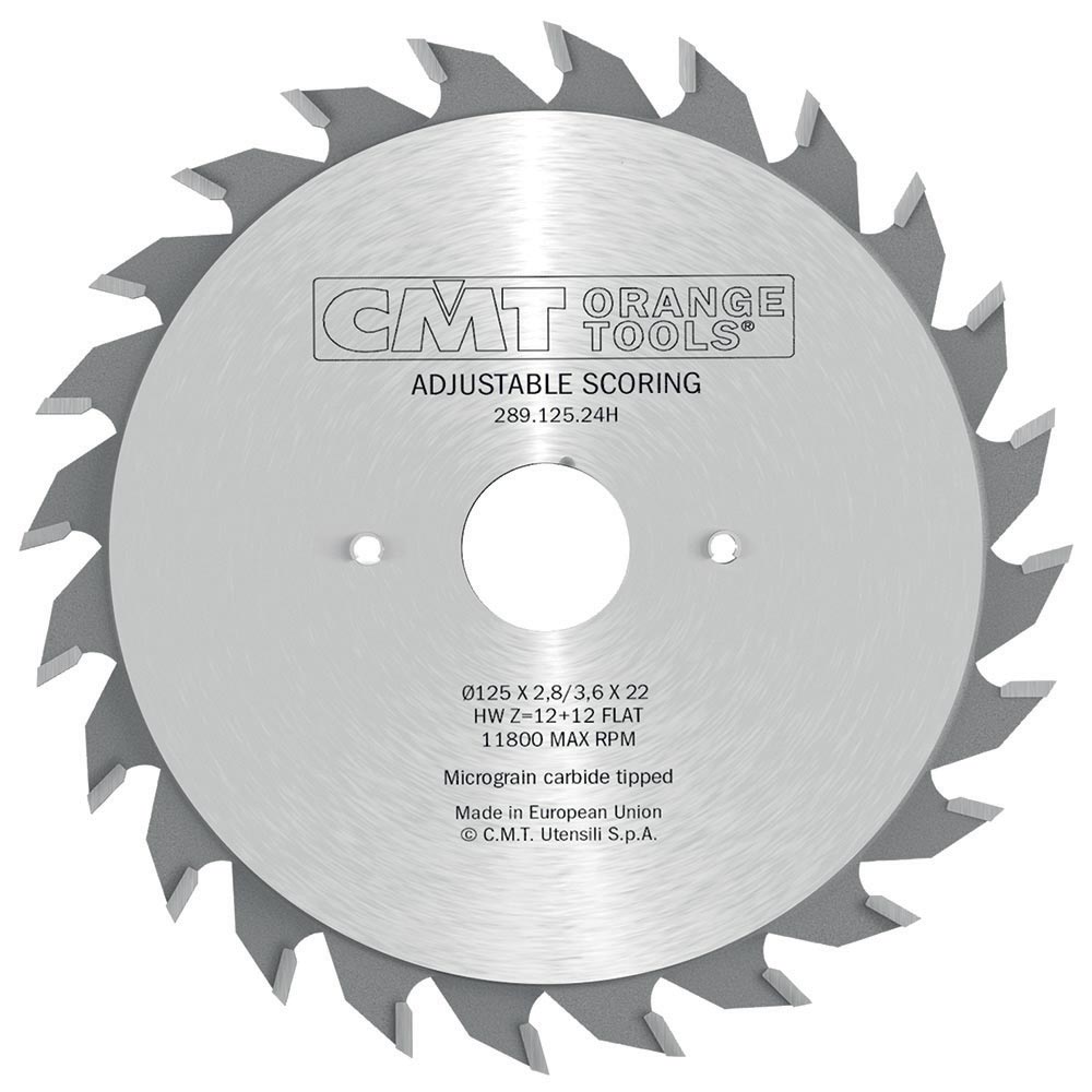 CMT Ritsklinga HW 2-delad 80x2,8-3,6x20 Z10+10 FZ, inkl shims