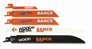 Bahco tigersågbladsats för trä och metall