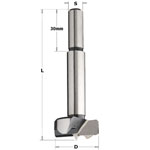 CMT Kvistborr D22 L90 S8x30 RH verktygsstål